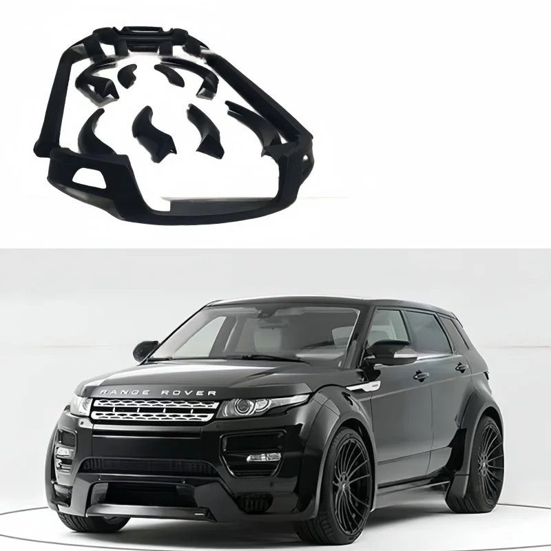 Suitable for the Modification of Land-Rover Range Rover Evoque with HAMANN Wide-body Resin Bumper, Including Side Skirts