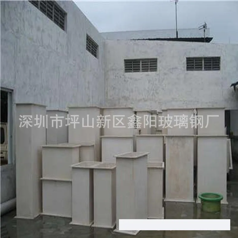 Processing of FRP Ventilation Pipe for Circular Ventilation and Smoke Exhaust Engineering in Basement