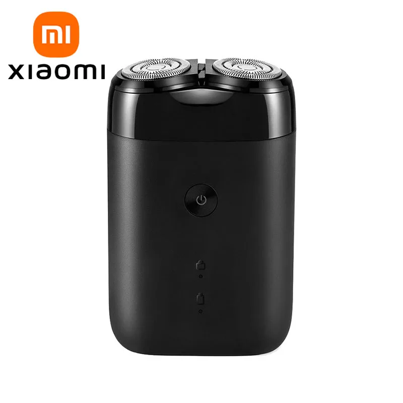 XIAOMI MIJIA S100 Electric Shaver Twin Blade Portable Dry Wet Razor Beard Trimmer Cutter USB Rechargeable For Men Razors Machine