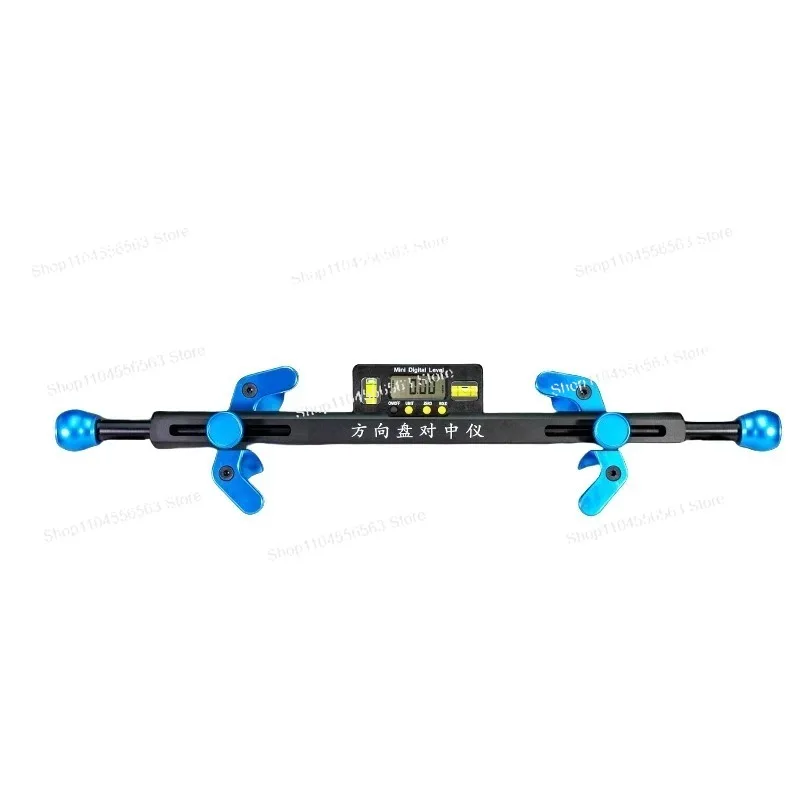 Steering Wheel Level Tool Electronic Display Alignment Instrument 4 Wheel Positioning Auxiliary for Car SUV