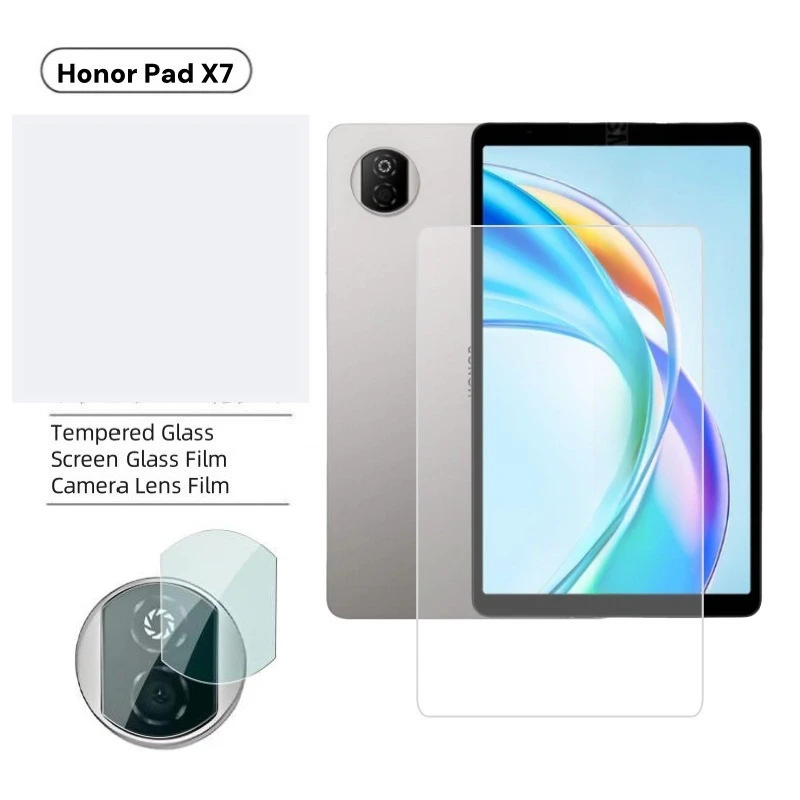 

For Honor Pad X7 2025 8.7inch Clear Camera Lens Screen Protectors for HONOR PadX7 PAD X7 8.7" Back Glass Protective Film