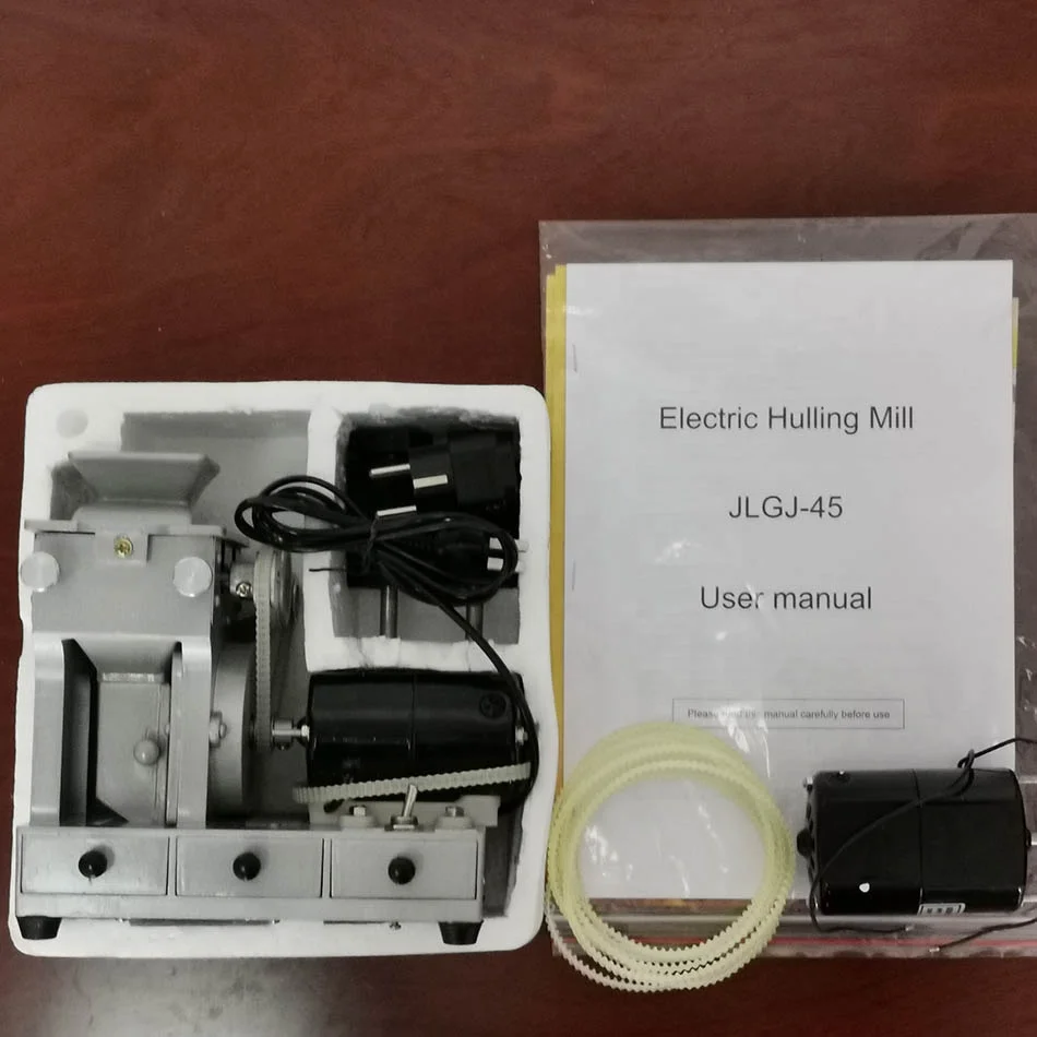 Laboratory Use Paddy Husker Rice Testing Machine Mini Paddy Huller