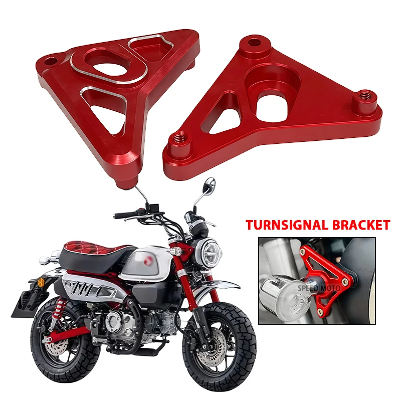 

For HONDA Monkey 125 2018-2024 ST125 DAX 125 2022-2024 Motorcycle CNC Front Headlight bracket Turn Signal Support frame install
