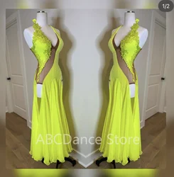 Ballroom Dance Competition Dresses Dance Costumes Waltz Dress For Dancing Clothes Dance Wear Dress American smooth