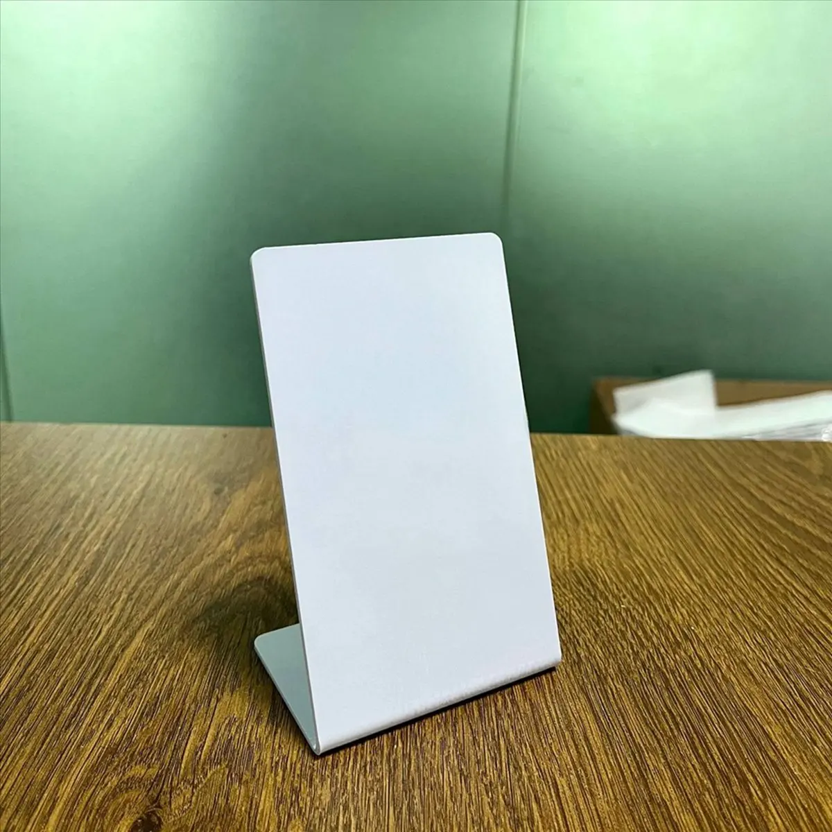 AT42 2Pcs for Reviews NFC Cards 215 Chip Social Media RFID NFC Review Stand Display Business Review Cards D