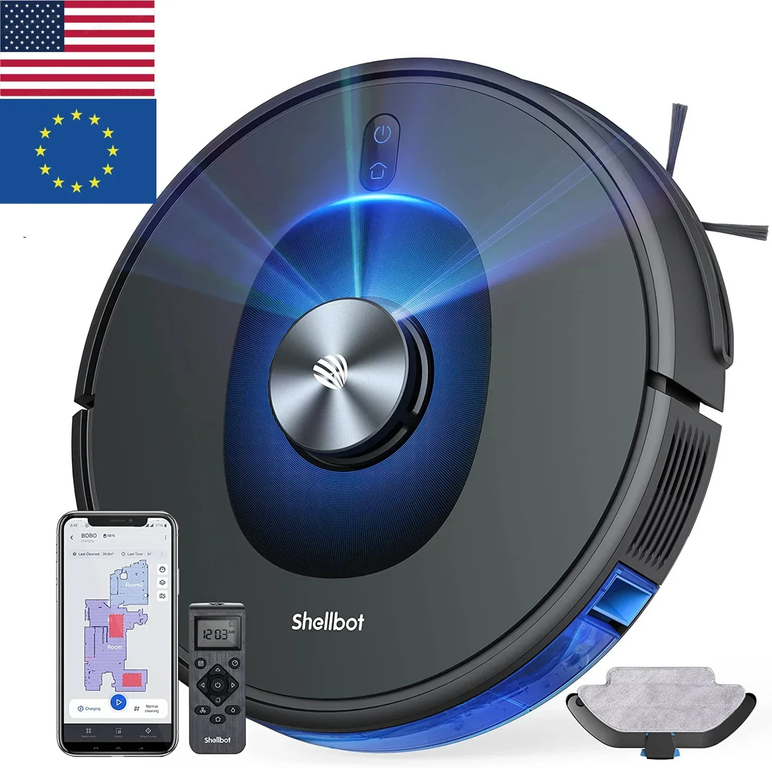 SL60 Application Mini Automatic Cleaning Automatic Cheap Charger 4 in 1 Smartphone Application Remote Robot Vacuum Cleaner