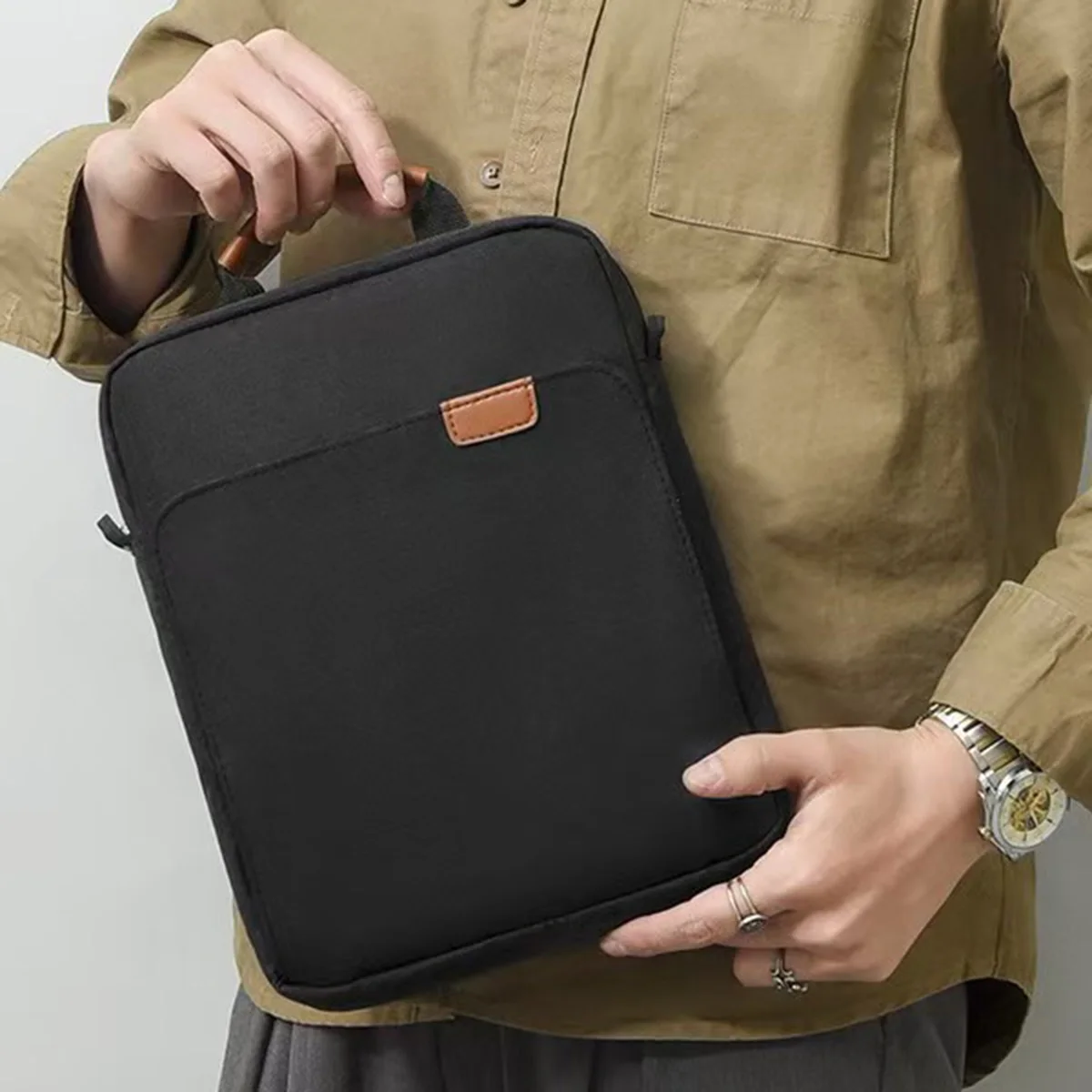 Suitable for 11 Inch/13 Inch Tablet Handbags, Lightweight, Waterproof, Casual Single-Shoulder Crossbody Bags with Full Coverage
