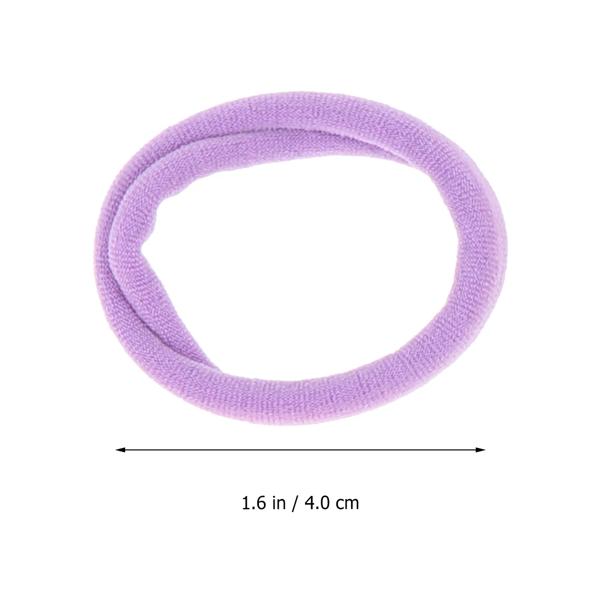 

100 Pcs Seamless Hair Ring Ties Women Headdress Rings Ropes Band Ponytail Holder