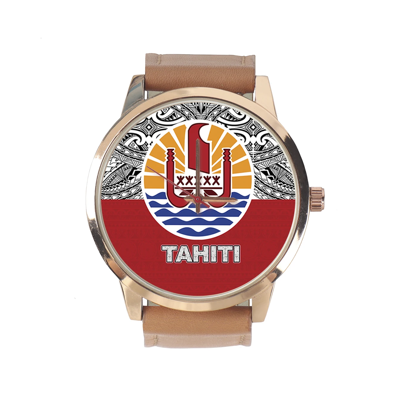 

Name Chronograph Watch Men Wrist Original Custom Made Men's Stylish Watches Friend Husband Logo Pattern Choice Tahiti DIY Dial