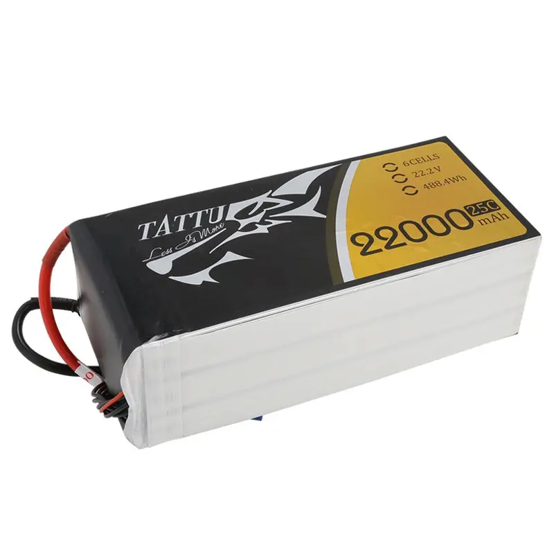 

4s 6s 25c 22.2v 22000mAh Lithium Battery Pack Plant Protection Agricultural Drone