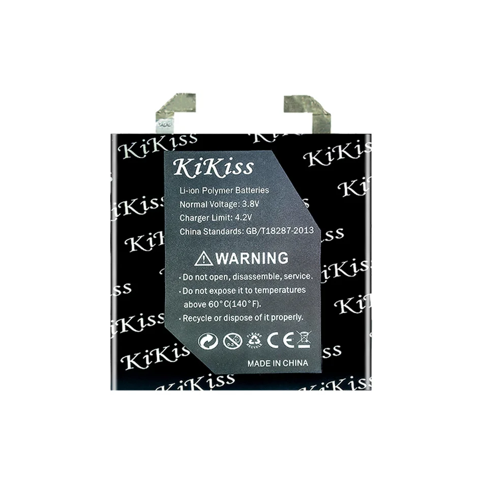 KiKiss High Capacity Battery SP492929SI 850mAh/900mAh For TicWatch Pro 3 GPS Wear OS Smartwatch Bateria