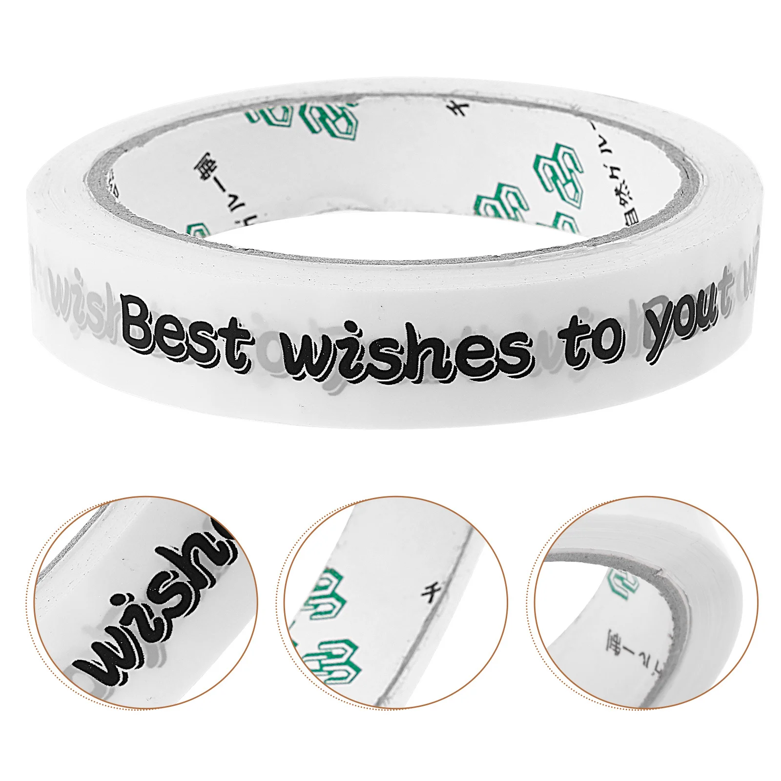 Aesthetic Scrapbook Tape for Small Business Packaging Bag Sealing Tapes Longevity Bag Sealer Tape Packing Tapes
