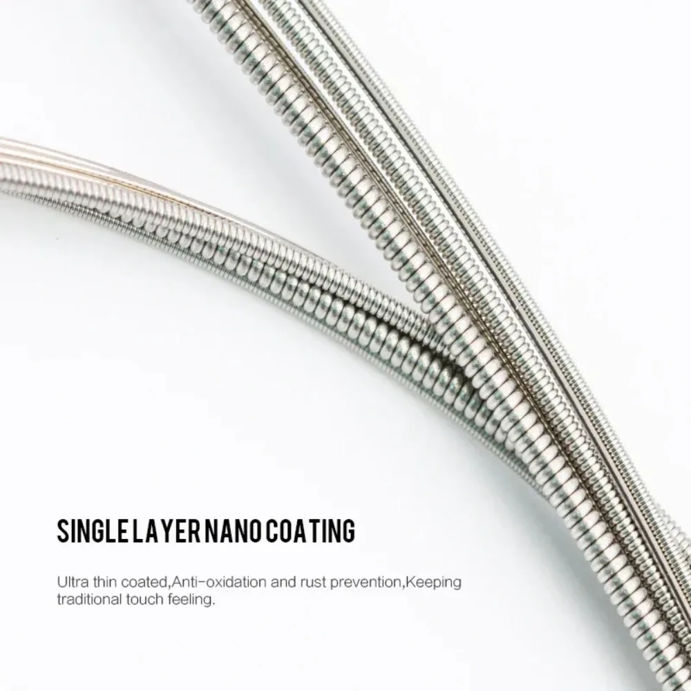 RX Series Electric Guitar Strings – Hexagonal Core Carbon Steel, Durable Tone for Practice & Performance