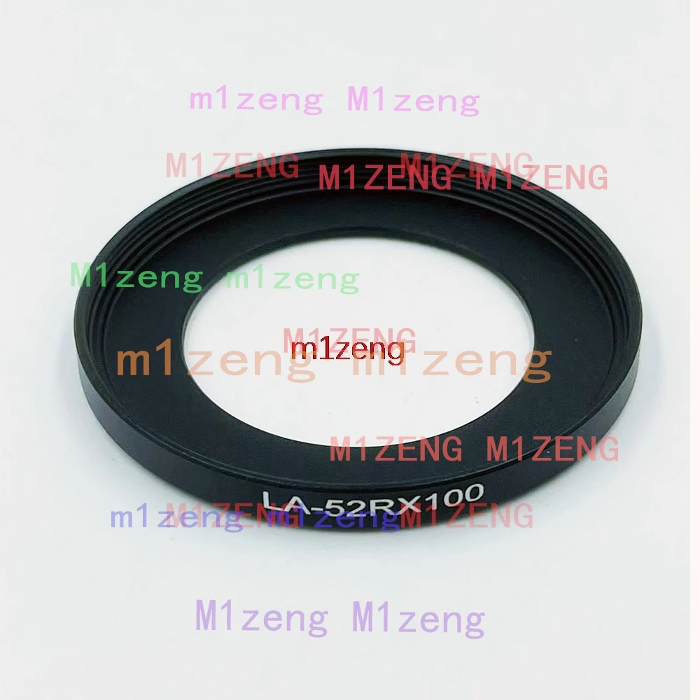 52mm Lens Filter Adapter Ring+lens cap for SONY DSC-RX100 RX100II RX100III RX100IV RX100V RX100VI RX100VII RX100M7 RX100M6