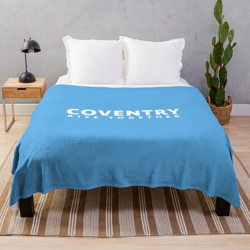 

Rise Together - Coventry Throw Blanket Soft Plush Blanket as Housewarming Gift