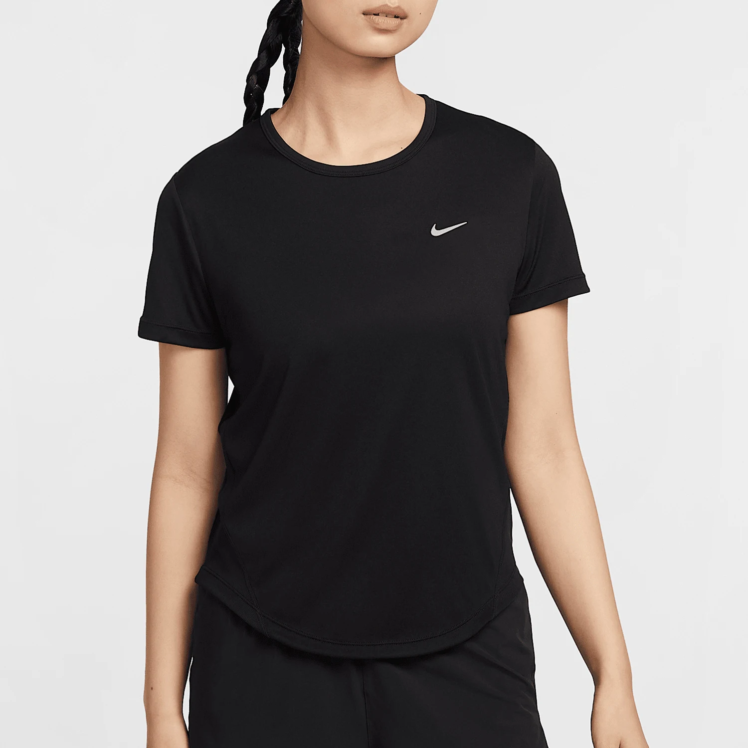

Nike genuine DRI-FIT Women's Running Breathable Short Sleeve HQ0649-010