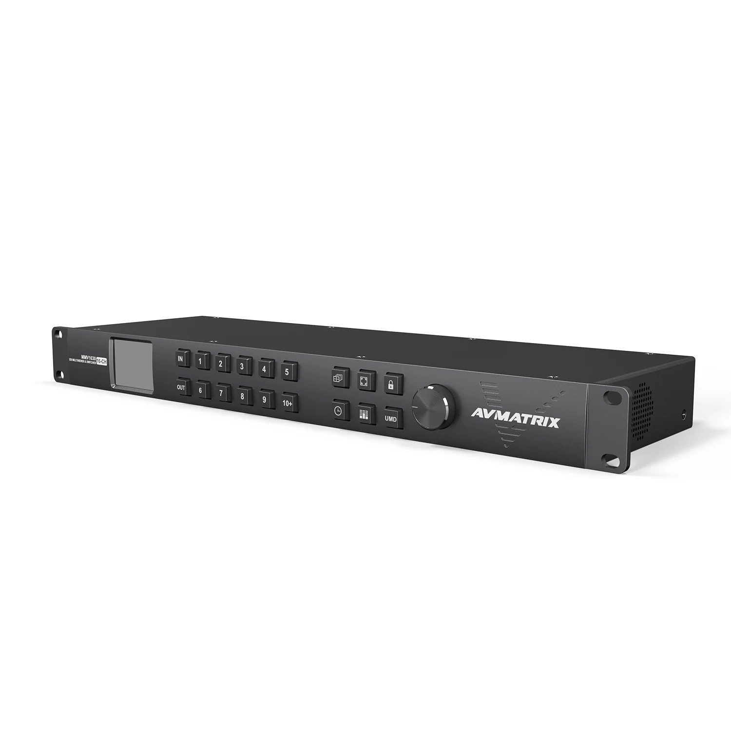 16 Channel MMV1630 SDI Multiviewer AVMATRIX 16X16 SDI Video Matrix Switcher with SDI and HDMI Multiview Output