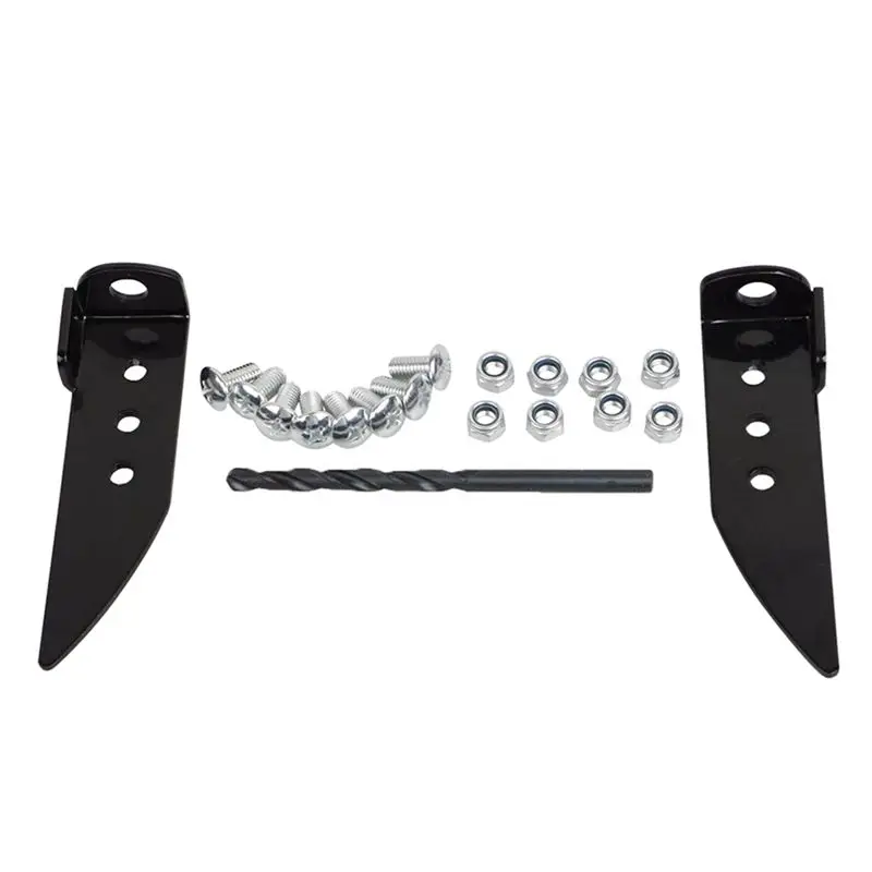 

Black Upper Fairing Support Bracket Repair Kit For Electra Street Glide-A02G
