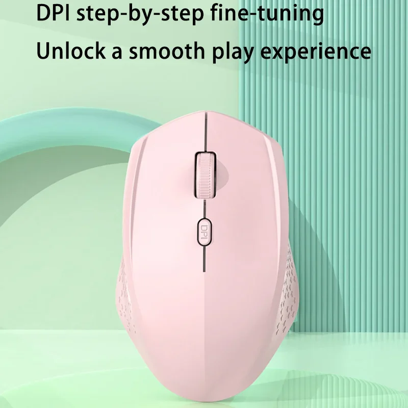 Xiaomi Wireless Mute Mouse Bluetooth 1600 Dpi 2.4Ghz Ergonomics Dual Model Type-C Rechargeable Mini Mouses For Pc Android Ios image 6