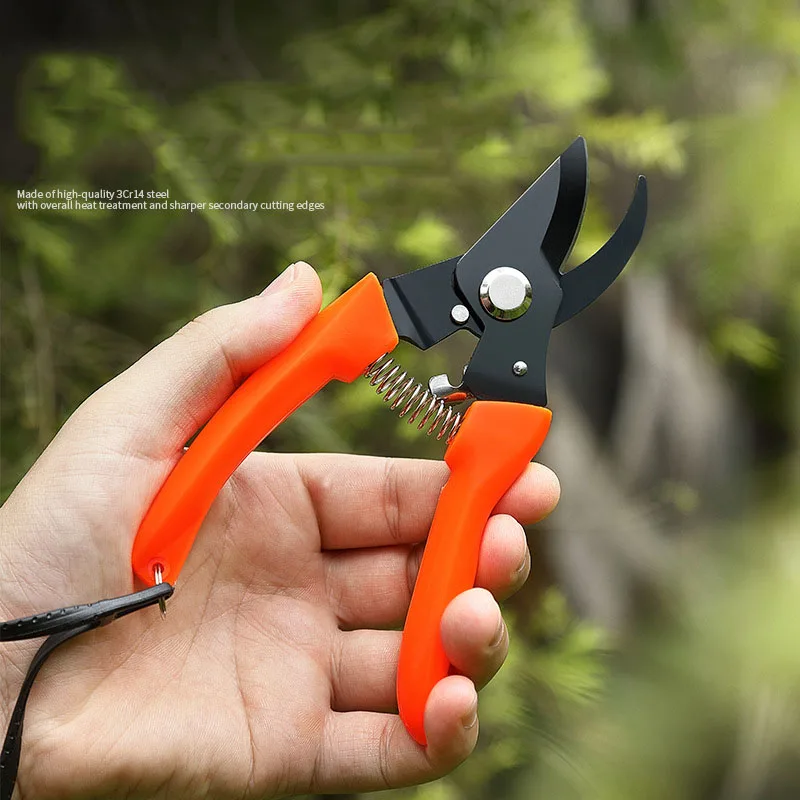 Gardening Shear with Lock Lawn Cares Hand Tool Garden Snips Pruning Shear Bonsai Cutter Multifunctional Pruners