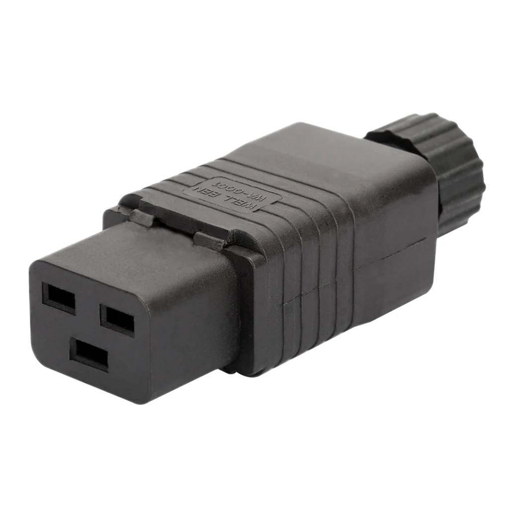 IEC 320 C19 Connector IEC C19 Female Plug 16A 250V 0001 ROHS / Reh / CE