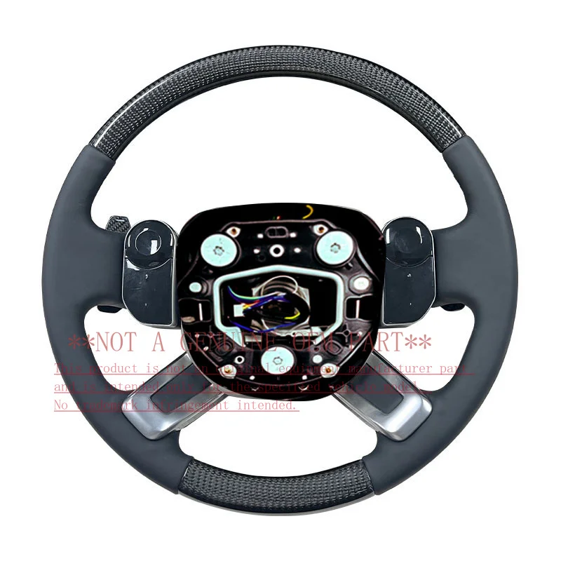 For Range Rover Advanced Custom Slanted Carbon Non Standard Steering Wheel Horn Cover ZC-LHLSXZ-T1
