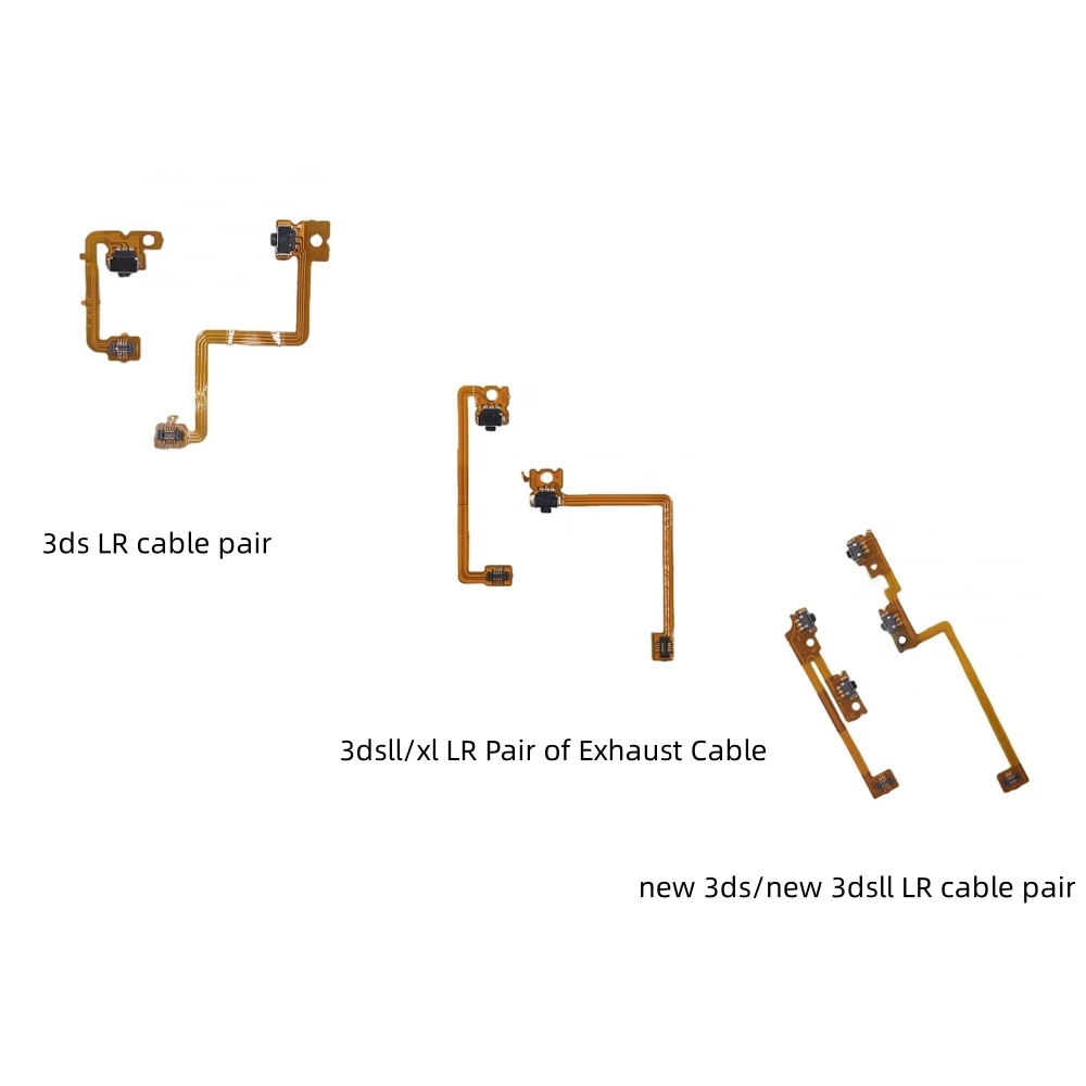 

For 3DS Series L R Button Flex Cable LR Left/Right Button Cable Shoulder Button Cable Replacement Accessories