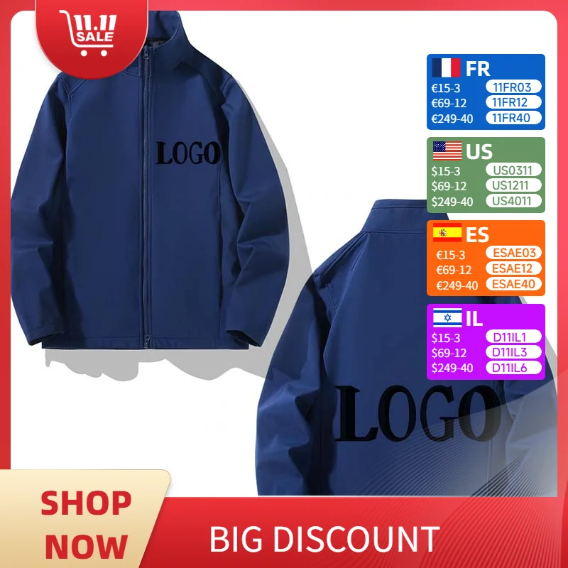 

2025 Новая легкая теплая куртка Soft Shell для мужчин и женщин — ветрозащитная и теплая куртка военного качества | Сверхлегкая портативная дорожная одежда для альпинизма | Спортивная куртка с логотипом на открытом воздухе, осенне-зимняя горячая распродажа