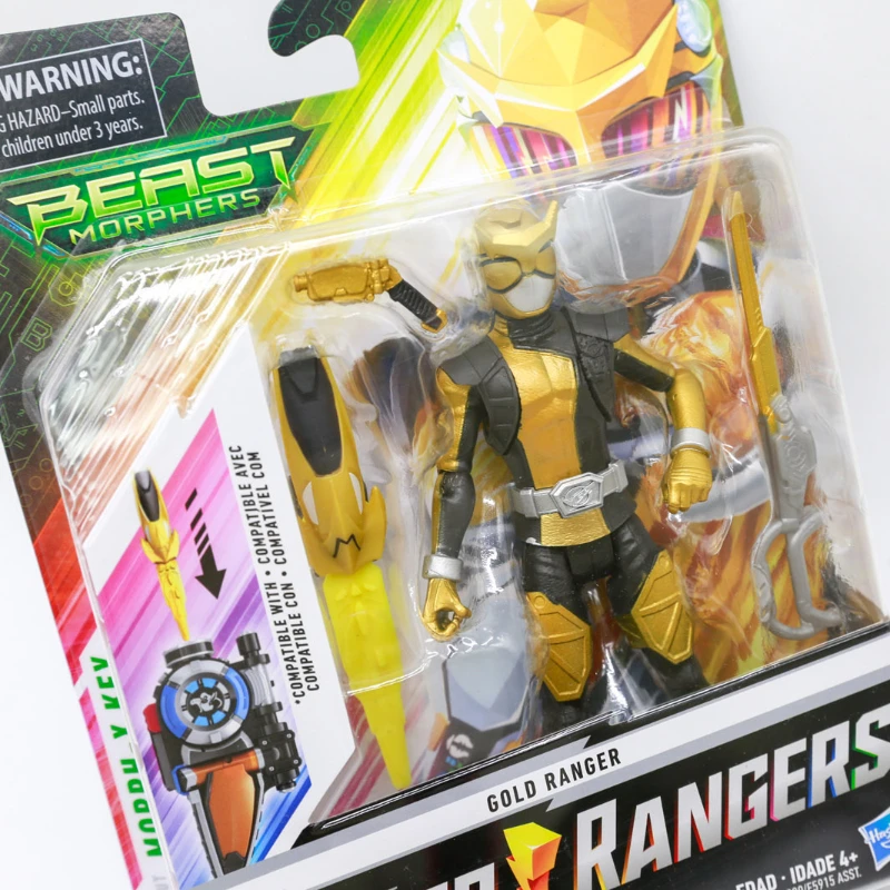 Hasbro Power Rangers Beast Moprhers Collection Figure Toy Cassie Zhane Riley Action Figure Toys for Kids Birthday Gift