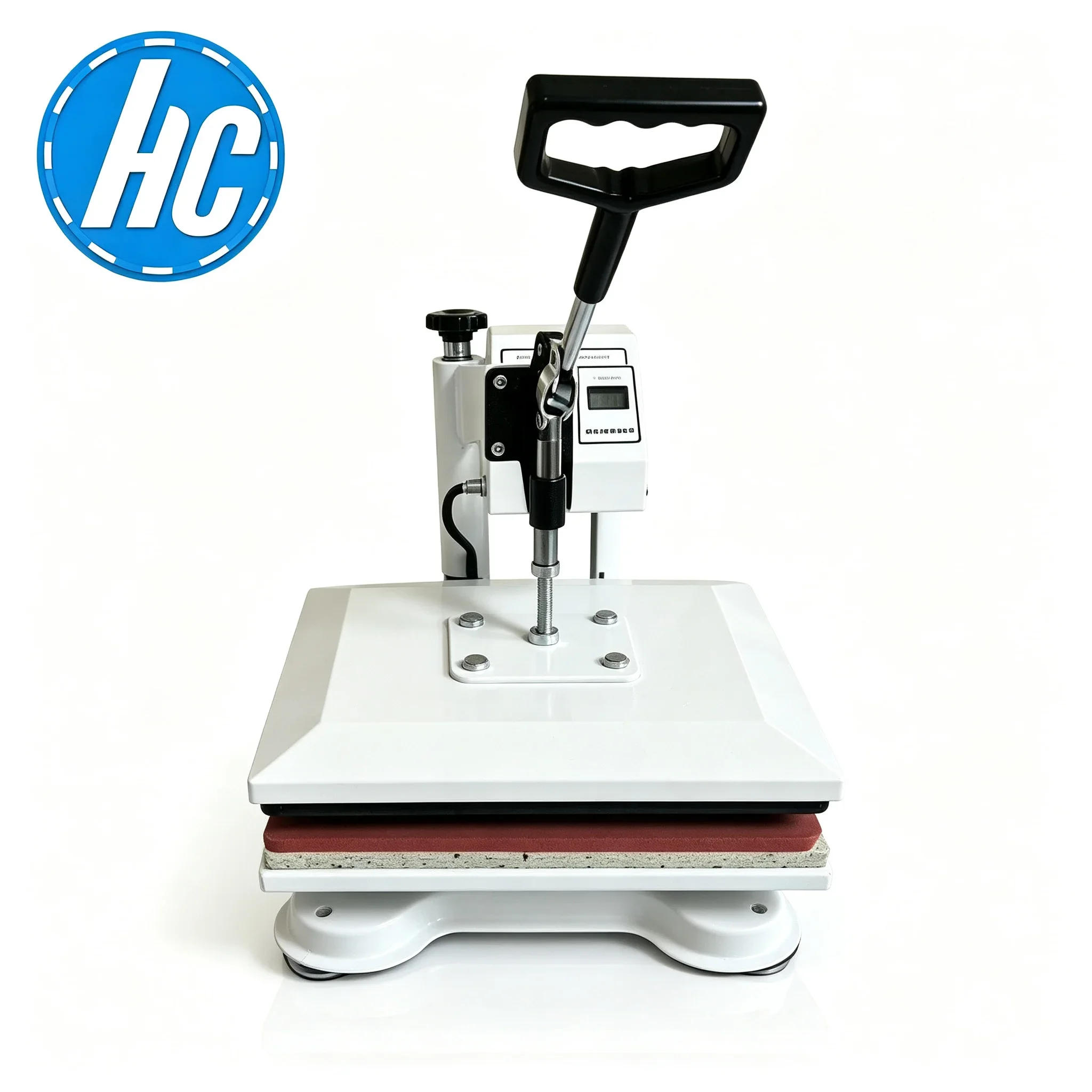 DTF rotary heat press 12x10inch label heat press machine for sublimation printing of logos on clothing and T-shirts brand new