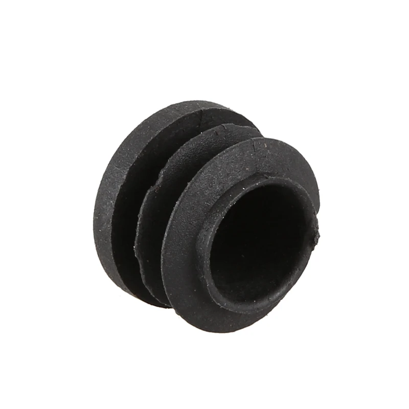 50Pcs Round Table Chair Leg Tube Pipe Insert End Cap Black - 30Pcs 19Mm Dia & 20Pcs 25Mm Dia