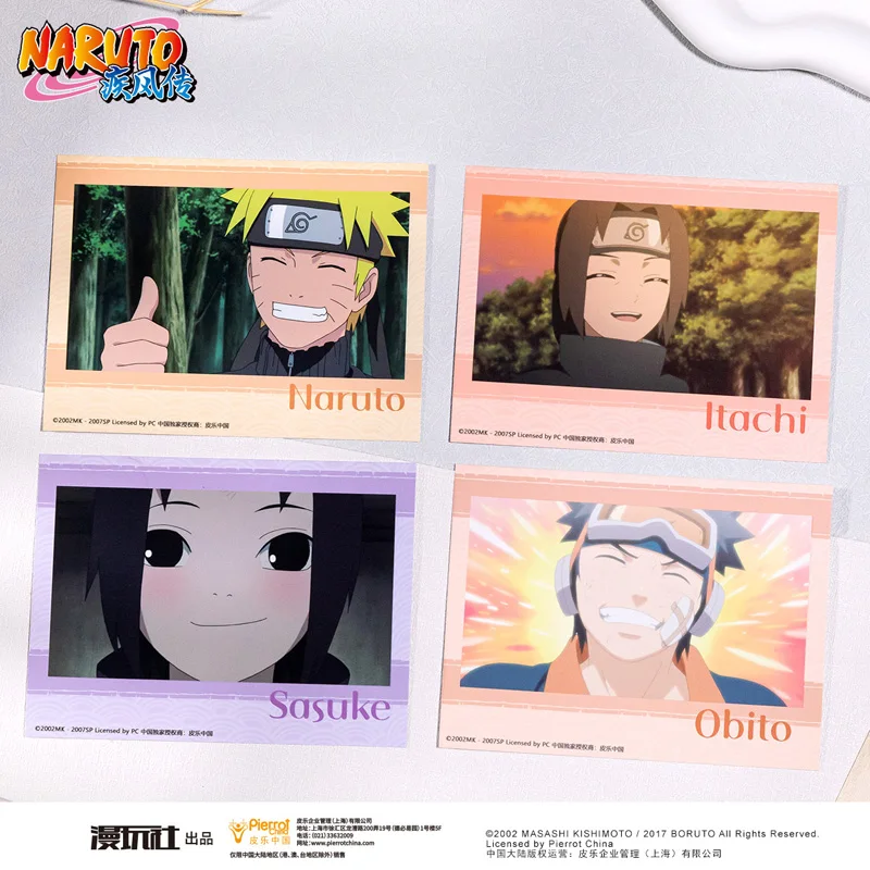 Naruto Uchiha Sasuke Itachi Obito China Official Authorization Cosplay Happy Series Photographic Paper