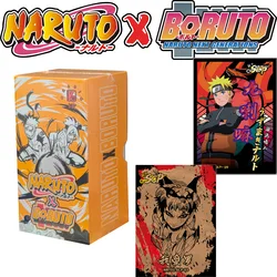 Naruto Boruto Collection Cards Combination SCP Naruto Sasuke SKP Tsunade Cartoon Anime Limited Flash Card Kids Birthday Gift Toy