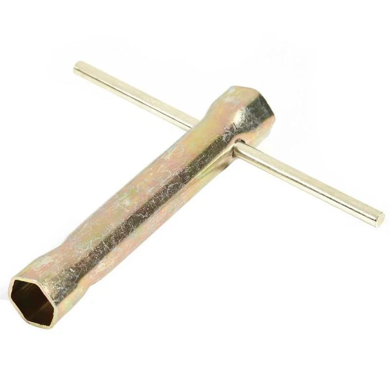 16/18mm Double End Ignition Spark Plug Spanner Deep Reach Wrench Socket with Torque Bar Handle Motorcycle Part