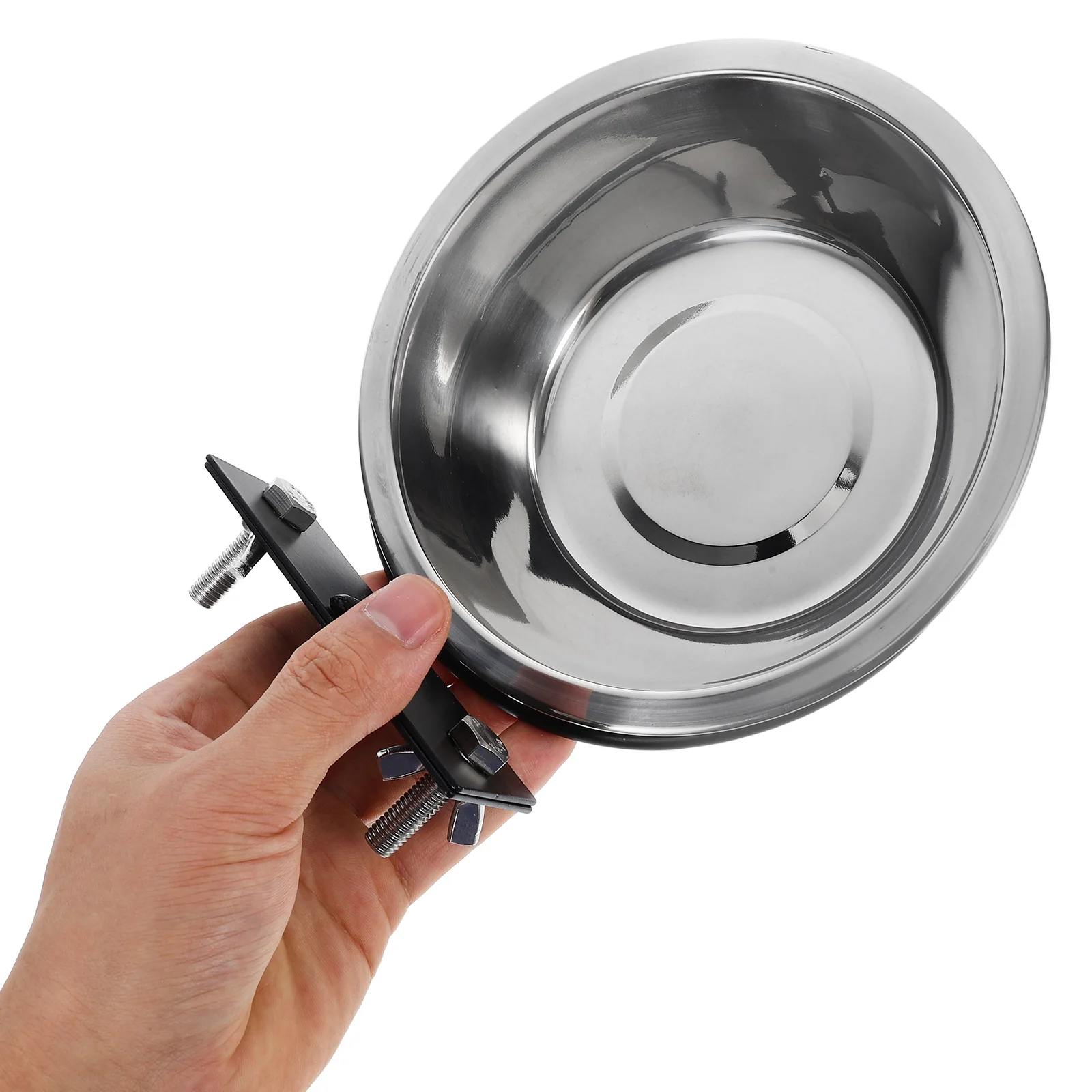 

WallMounted DogCat Bowl Elevated Feeder Station Spacesaving Large Stainless Pet Bowls Durable