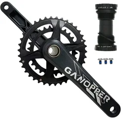 Mountain Bike Crankset Double Chainring 28T 38T MTB Chainwheel 175mm Crank Set 2X GXP Crank Set For 9 10 11 Speed Chainwheel