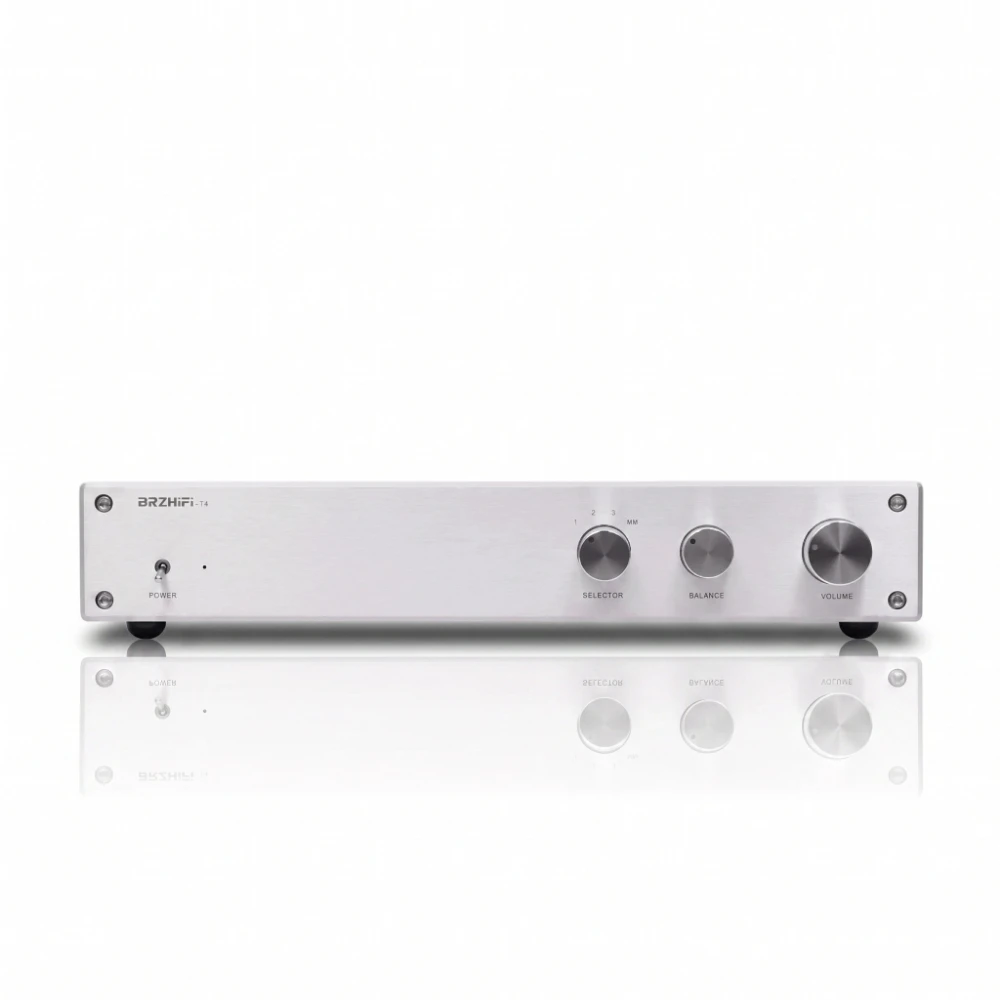CHUBAN T4 High-Fidelity Preamp/Phonograph Amplifier Suitable for Multiple Audio Device Inputs