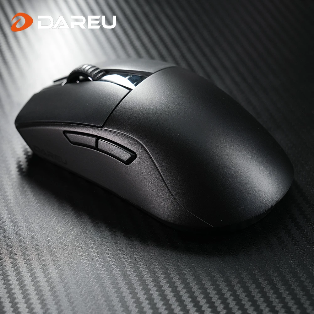 

DAREU 60g Lightweight Wireless Gaming Mouse Tri-mode Connect PAW3395 Sensor 26000 DPI Rechargeable Mouse for Gamer