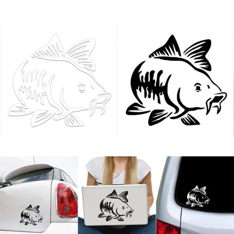 Universal Carp Fishing Car Vinyl Decal Art Sticker Kayak Fishing Car Truck Boat Tribal Car Sticker Accessories