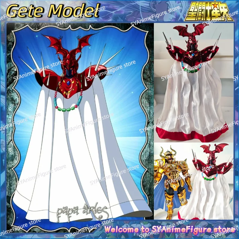 

In Stock GeTe Saint Seiya Myth Cloth EX Gemini Saga Grand Pope Casual Wear Gold Saint Action Figure Toy Collection Gift