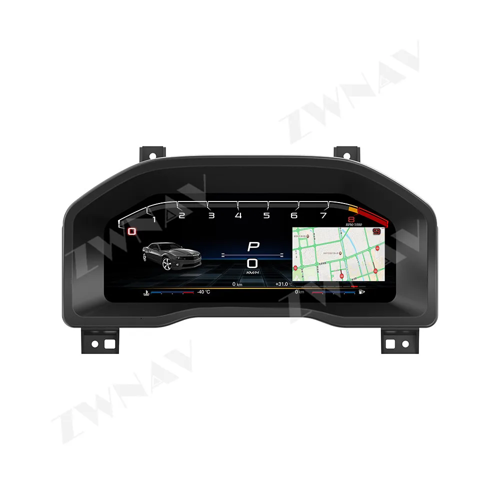 New Design Dashboard For Chevrolet Silverado 2019-2023 LCD instrument Cluster Virtual Driving Display Digital Cluster Instrument