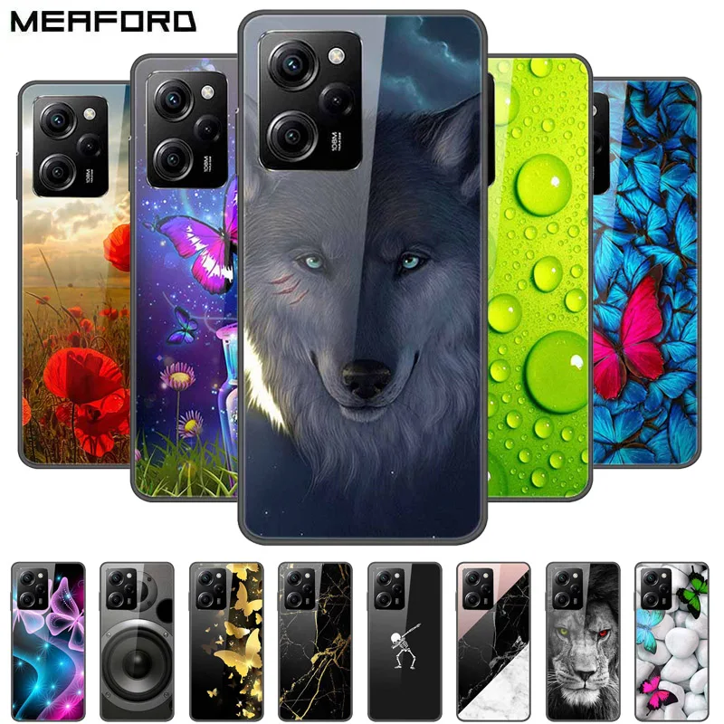 حافظة لهاتف شاومي ريدمي نوت 12 برو بلس 5G برو + حافظة حماية صلبة لهاتف شاومي ريدمي نوت 12 5G 12Pro حافظة من الزجاج المقسى #1