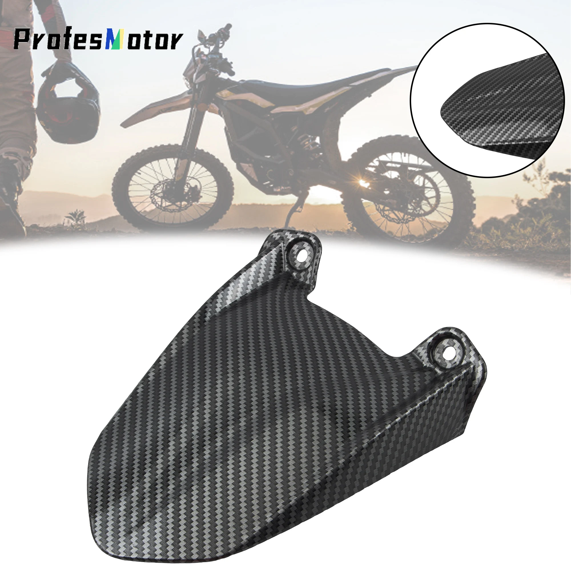 

Motorcycle Carbon Fiber Rear Fender Mudguard Motorbike Mudflaps Guard Parts Enduro For Talaria Sting X3 MX3 MX4