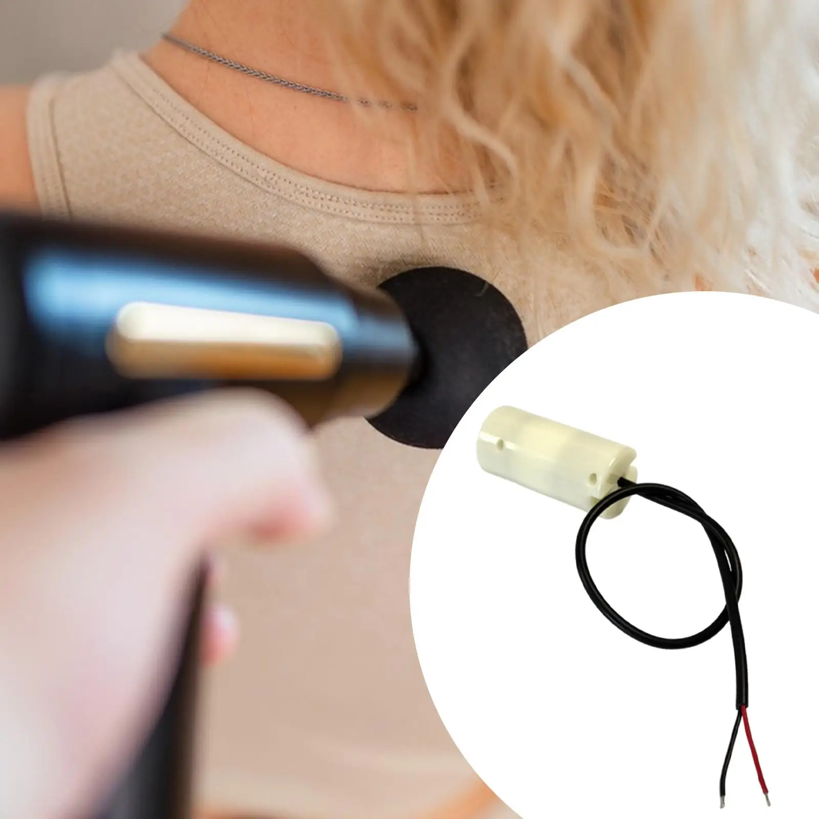 

Электрический цилиндрический вибрационный двигатель R260, 12 В постоянного тока, водонепроницаемый для массажного ремня и устройства для кормления