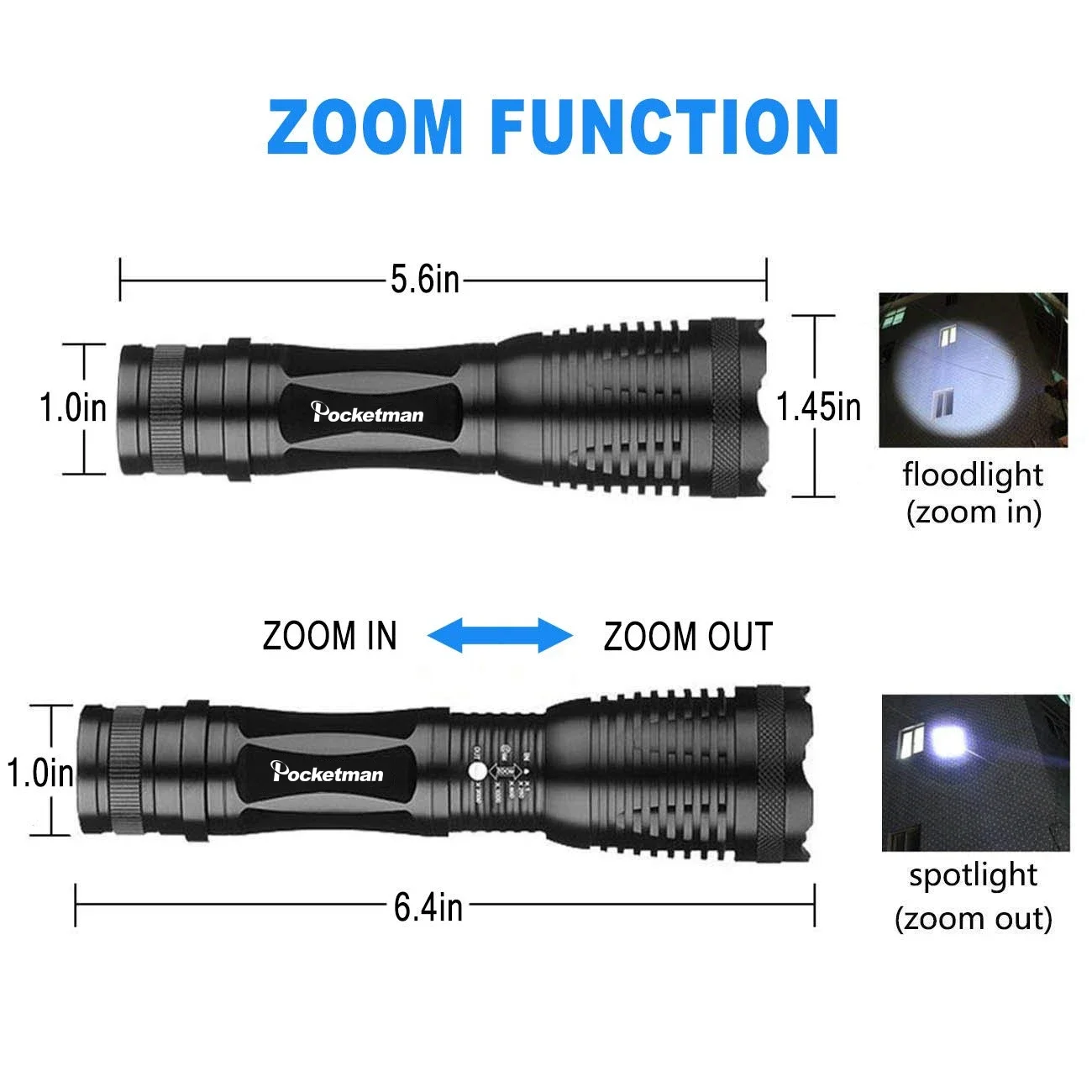 2 in 1 UV Flashlight LED Linternas Torch 395nm Ultraviolet Urine Detector for camping Carpet Pet Urine Catch Scorpions