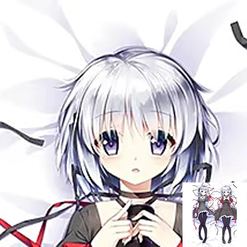 

Anime Pillow Cover Dakimakura Kagari 2 Side Printed Hugging Body Pillowcase Cushion Cover Bedding Decor