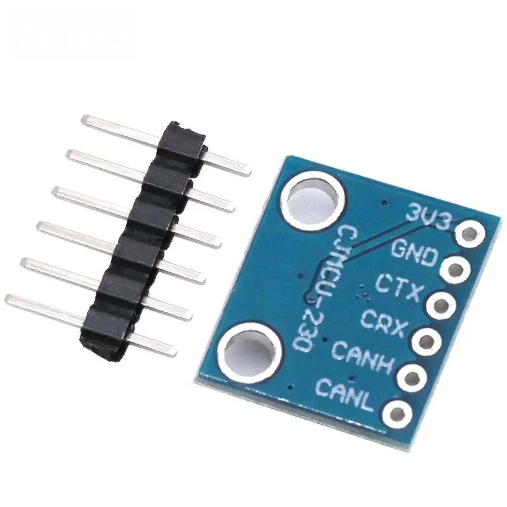 High-Speed 3.3V SN65HVD230 CAN Transceiver Module with Thermal Shutdown Protection for Industrial Automation