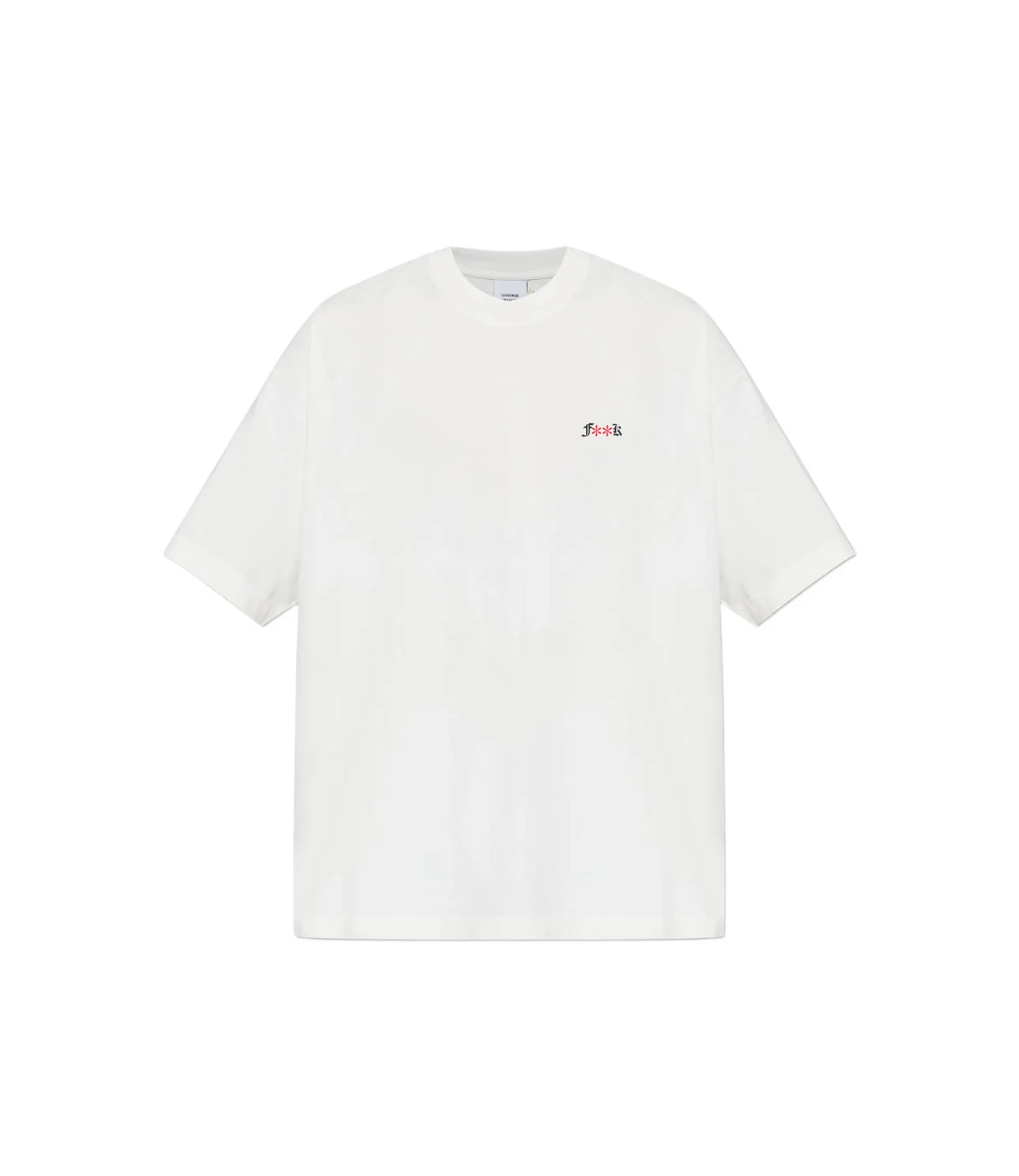 

Top Quality 1/1 VT Small Nasty Word Printed Women Men T shirts Oversize Men T shirt Tees