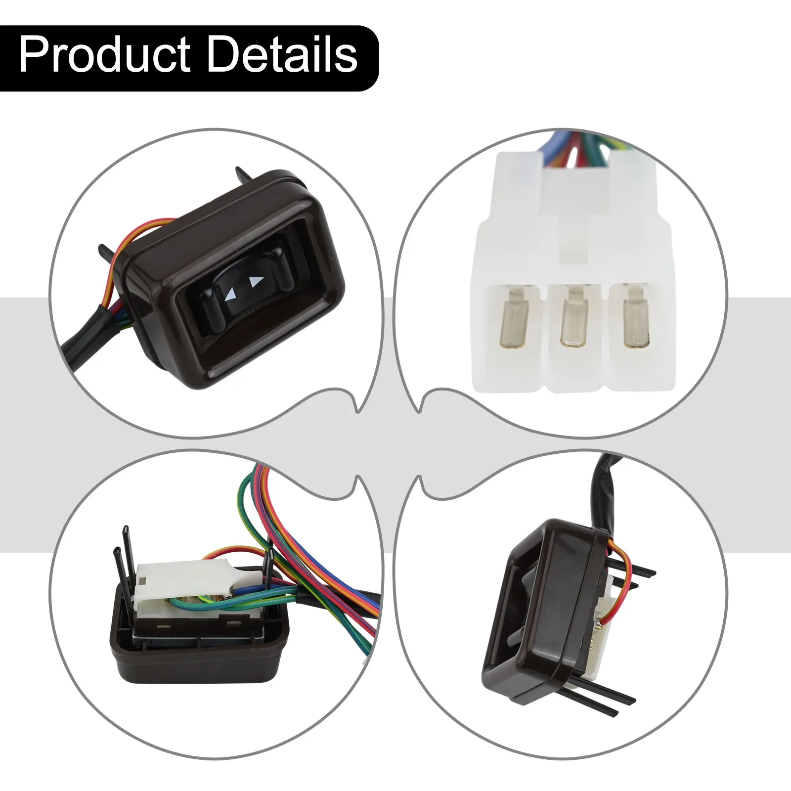 

Sleek Design Aftermarket Power Window Door Switch For Smooth Functionality In Various For Toyota Vehicles From '84 '90