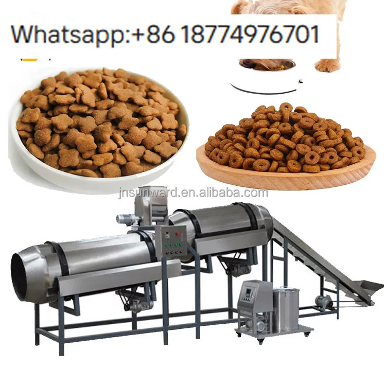 Industrial Full Automatic Pet Dog Food Making Processing Extruder Machine Pet Food Production Line